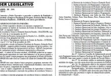 Governador da PB sanciona lei que institui fusão de órgãos da administração indireta