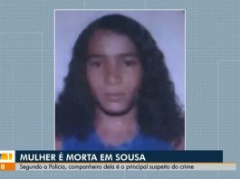 Homem é suspeito de matar companheira com tiro na cabeça, em Sousa, PB, diz polícia